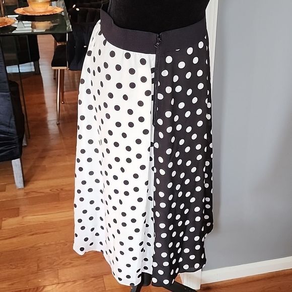 Alice +Olivia polka dot skirt sz 8 - Picture 3 of 5